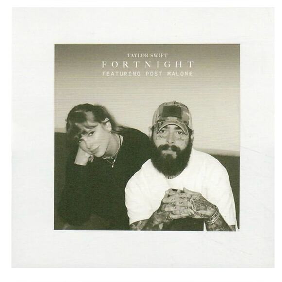 🎵 NWOT Limited Edition Taylor Swift CD Fortnight Post Malone Sold Out TTPD - Picture 1 of 4